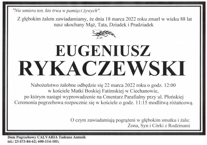 Eugeniusz Rykaczewski