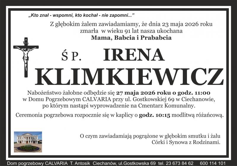Irena Klimkiewicz