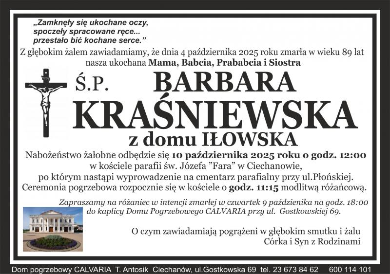 Barbara Kraśniewska
