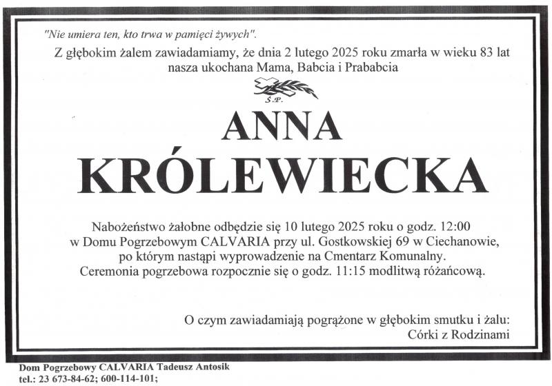 Anna Królewiecka