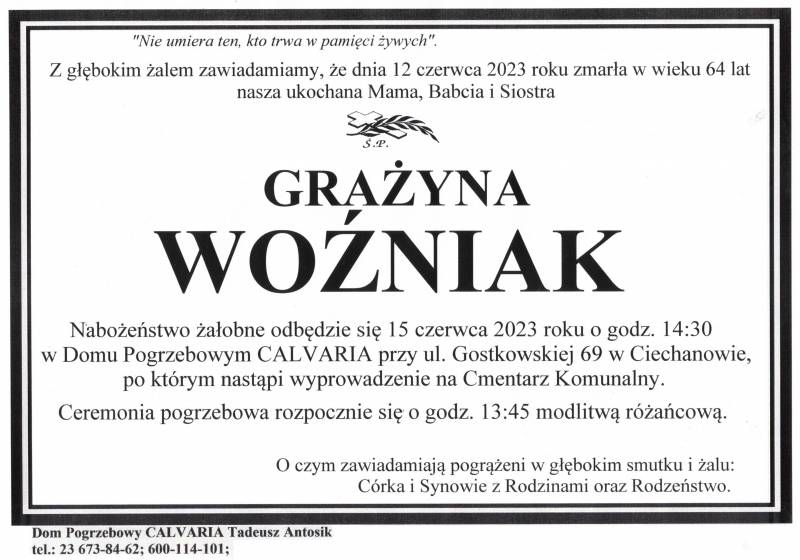 Grażyna Woźniak