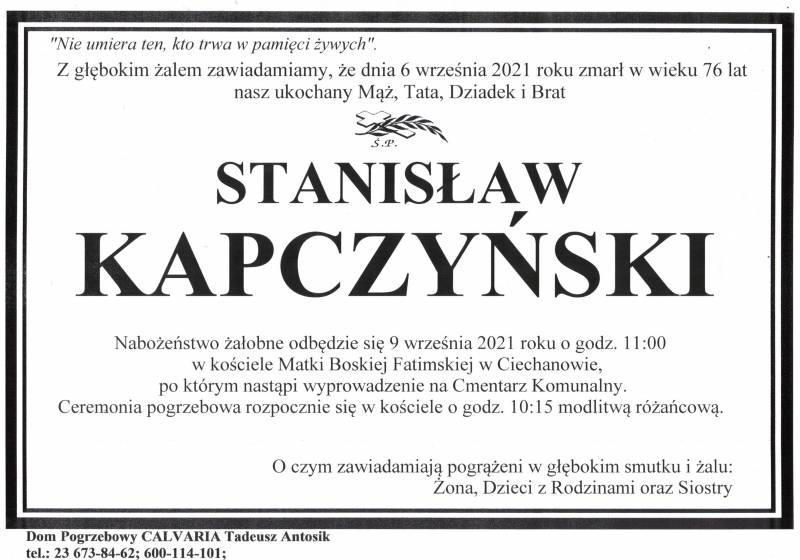 Stanisław Kapczyński