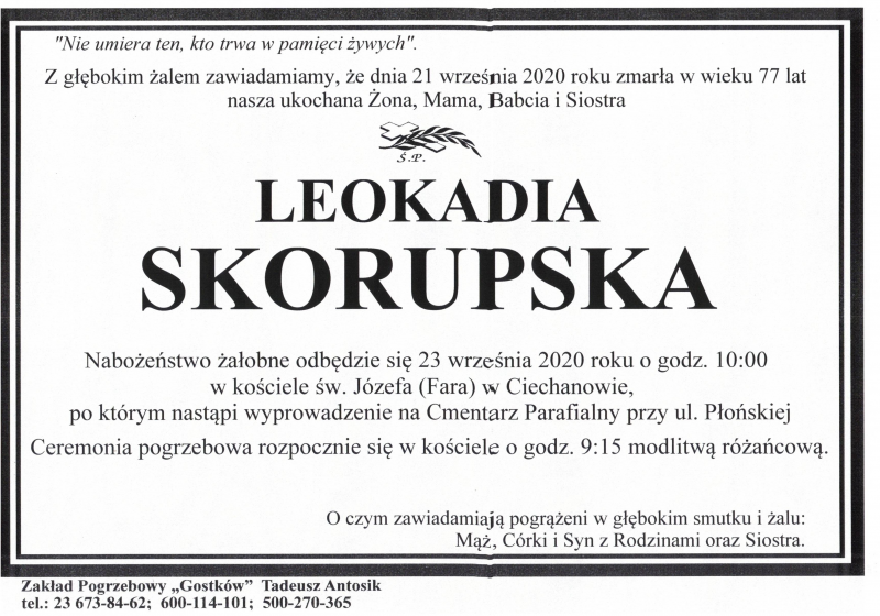 Leokadia Skorupska