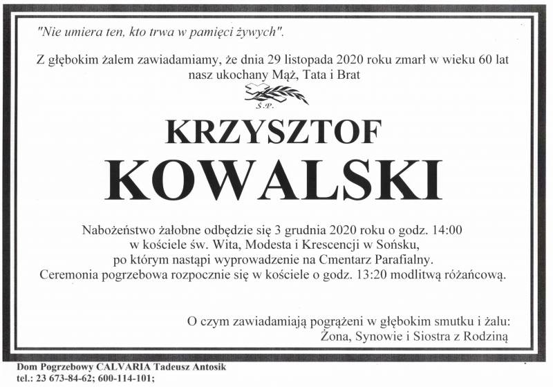 Krzysztof Kowalski