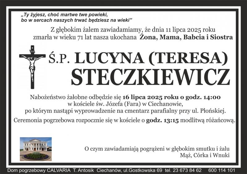 Lucyna (Elżbieta) Steczkiewicz