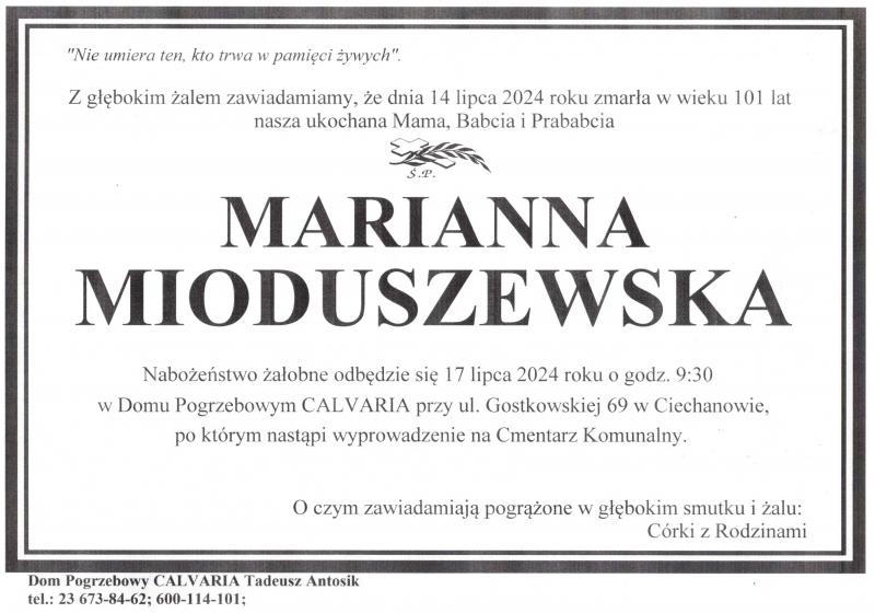 Marianna Mioduszewska