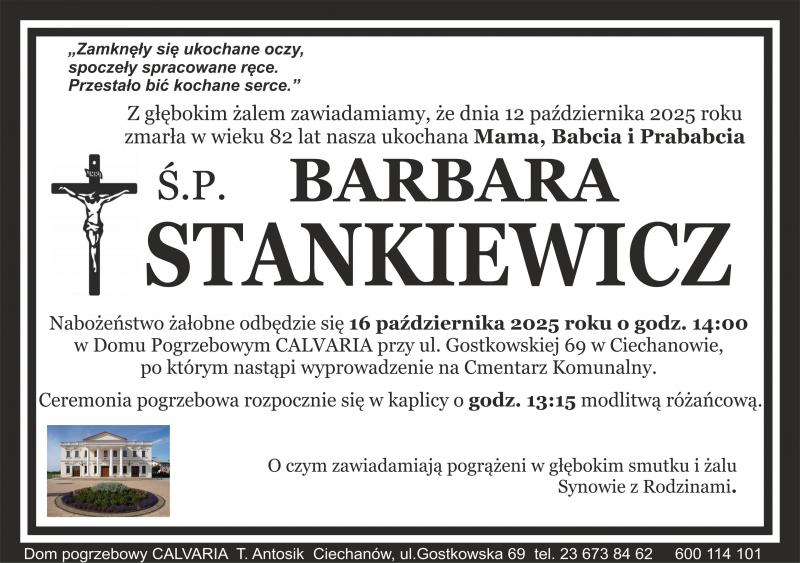 Barbara Stankiewicz