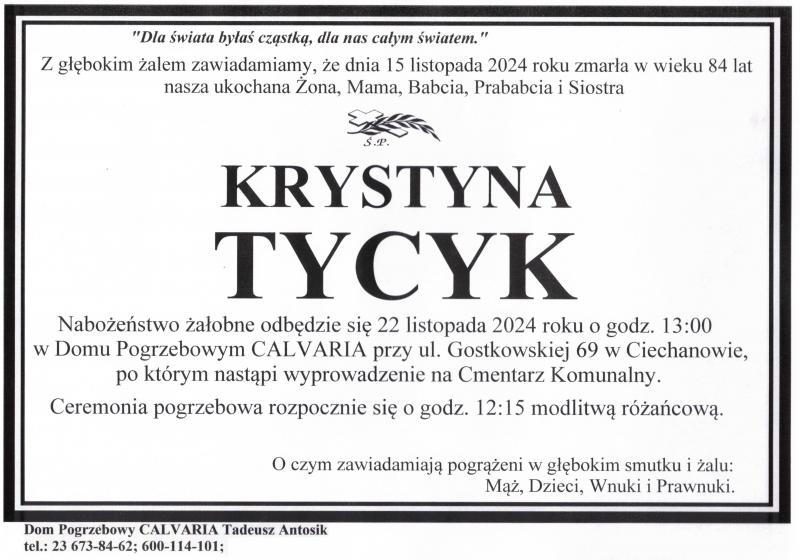 Krystyna Tycyk