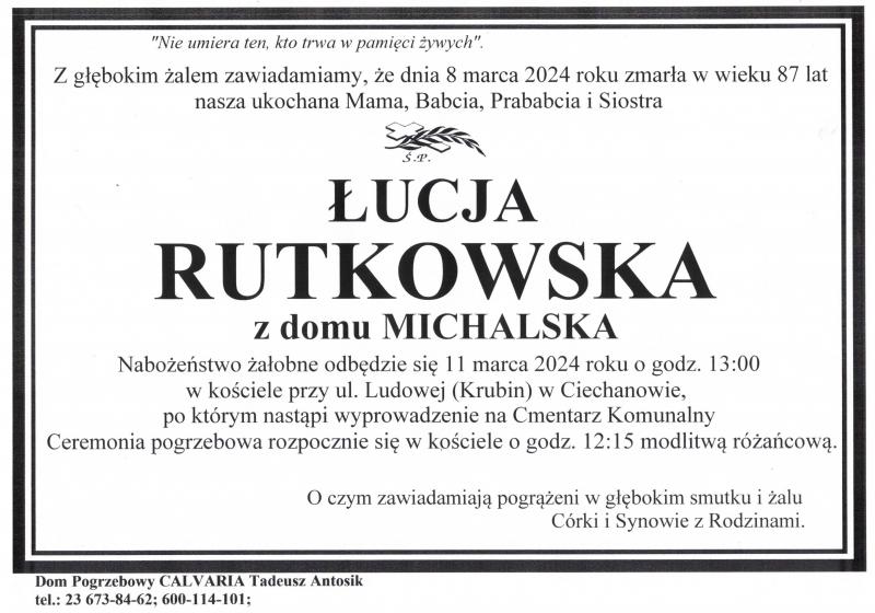 Łucja Rutkowska