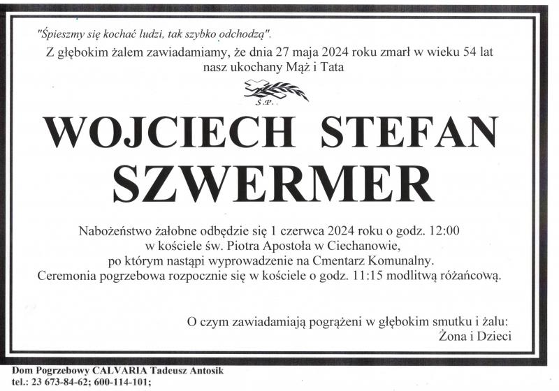 Wojciech Stefan Szwermer
