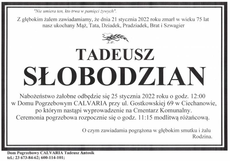 Tadeusz Słobodzian