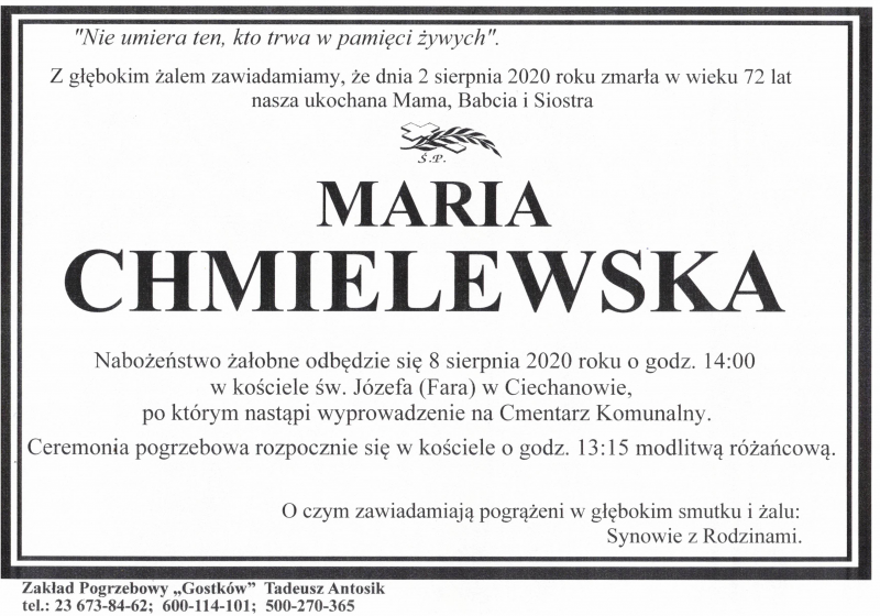 Maria Chmielewska