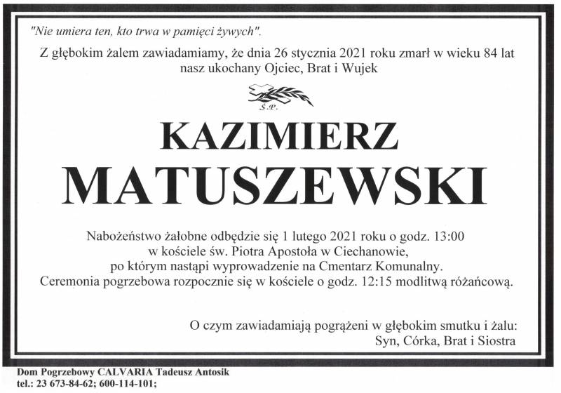 Kazimierz Matuszewski