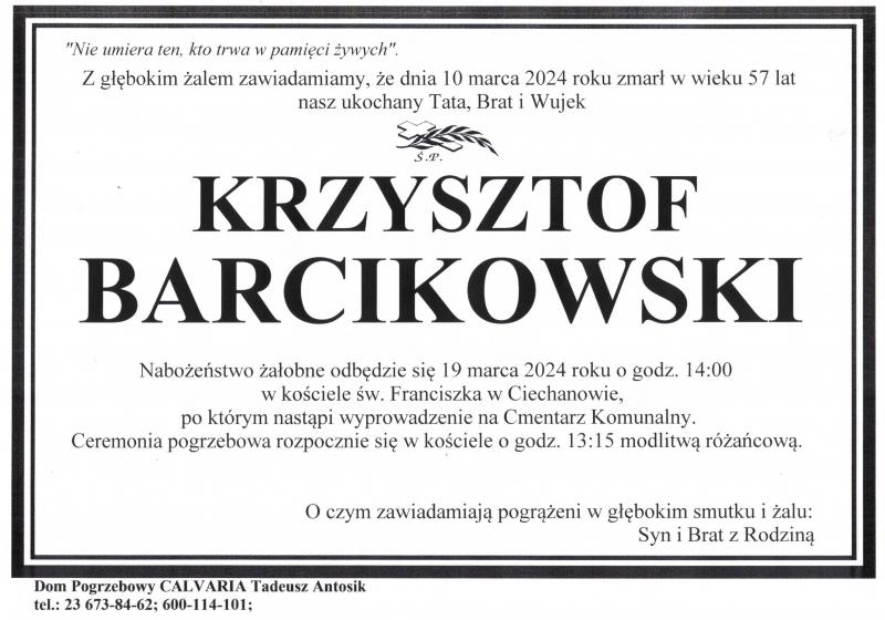 Krzysztof Barcikowski