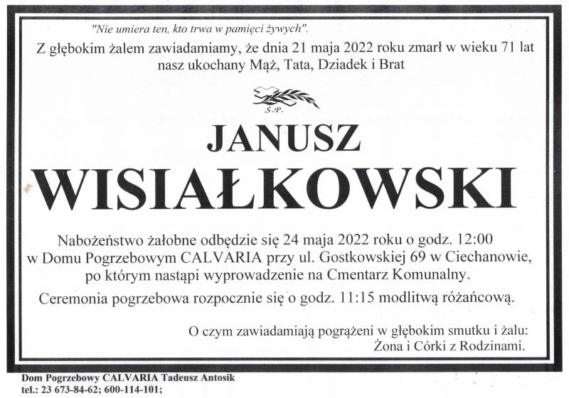 Janusz Wisiałkowski