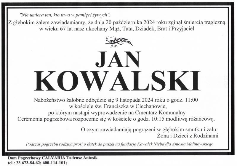 Jan Kowalski