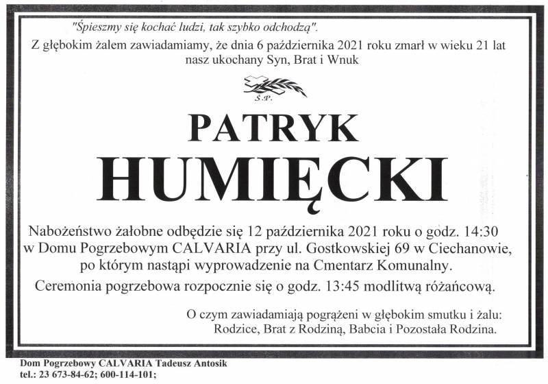 Patryk Humięcki