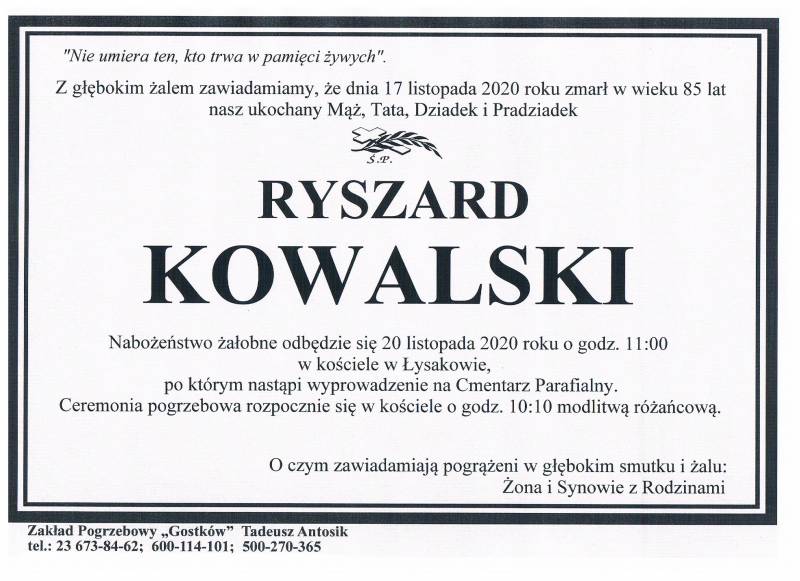 Ryszard Kowalski