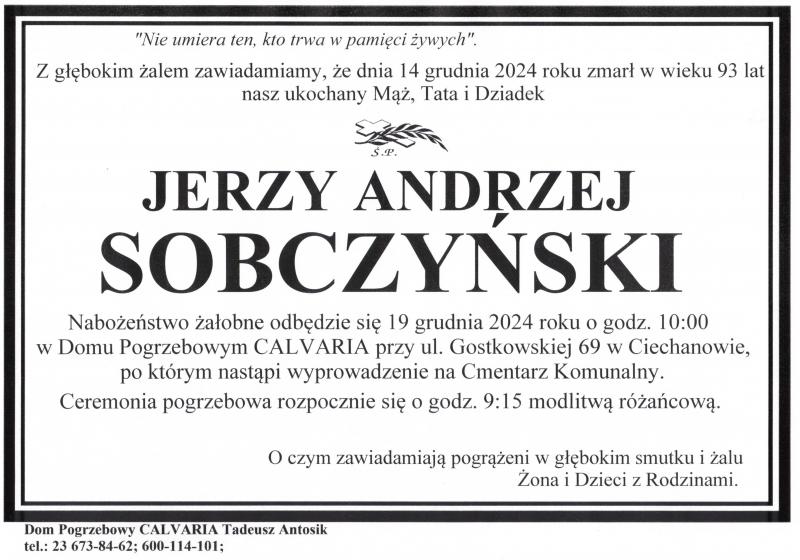 Jerzy Andrzej Sobczyński