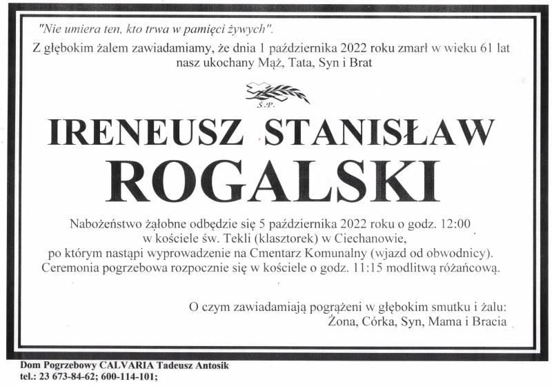 Ireneusz Stanisław Rogalski