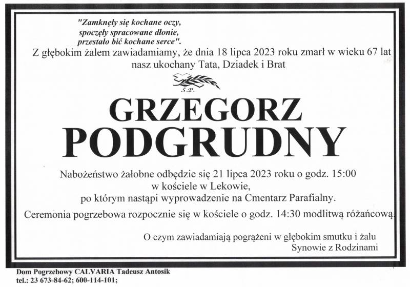 Grzegorz Podgrudny
