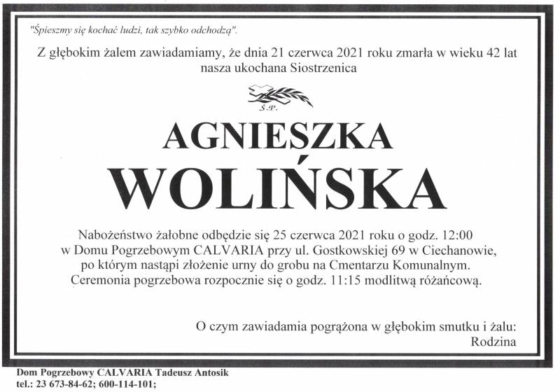 Agnieszka Wolińska
