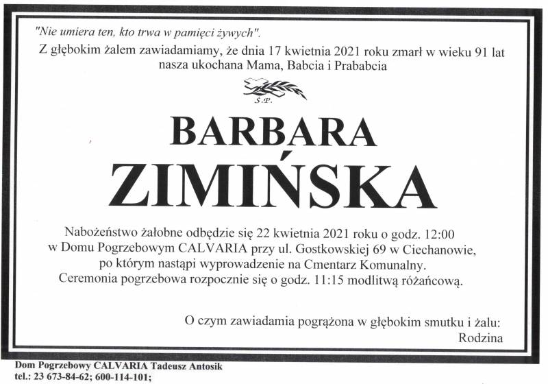Barbara Zimińska
