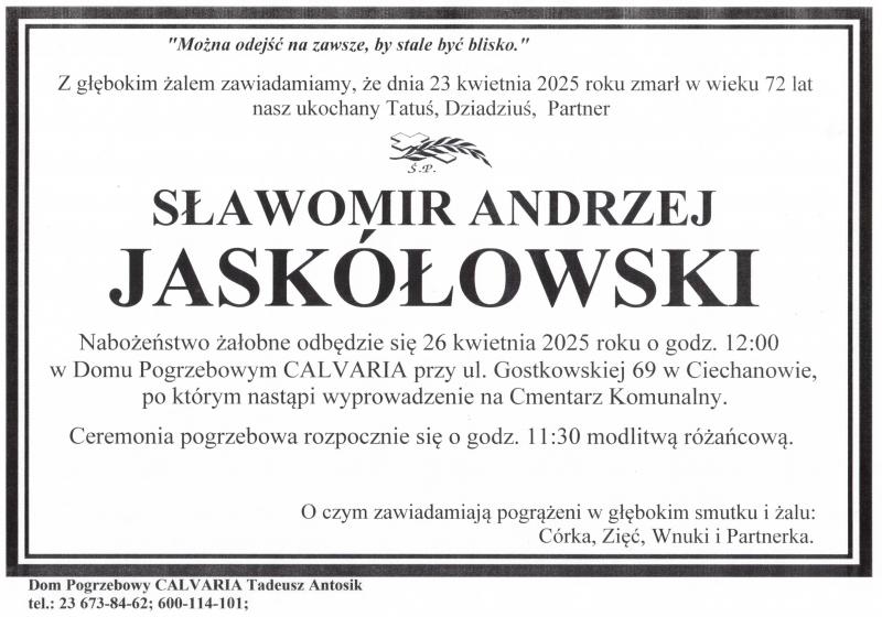 Sławomir Andrzej Jaskółowski