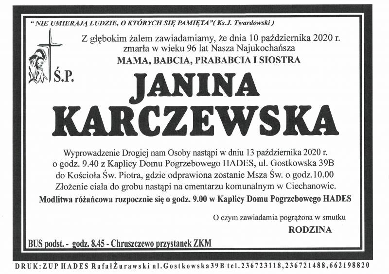 Janina Karczewska