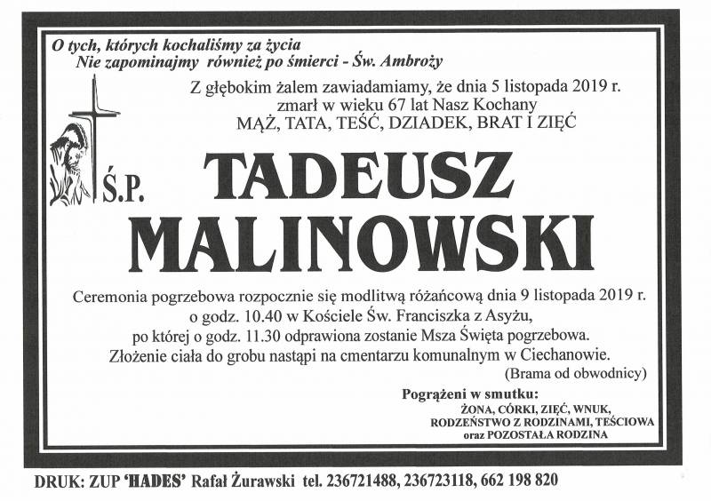 Tadeusz Malinowski