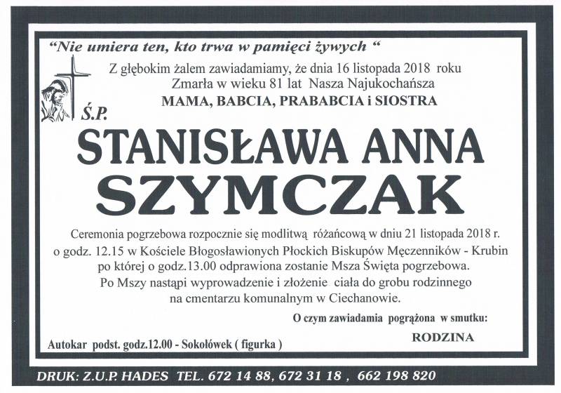 Stanisława Anna Szymczak
