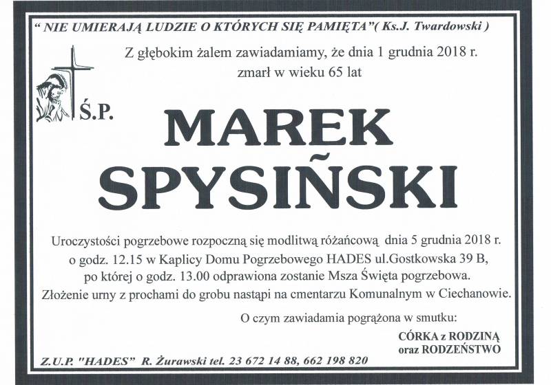 Marek Spysiński