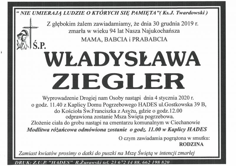 Władysława Ziegler