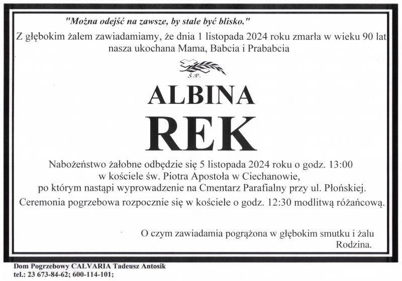 Albina Rek