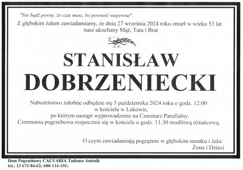 Stanisław Dobrzeniecki