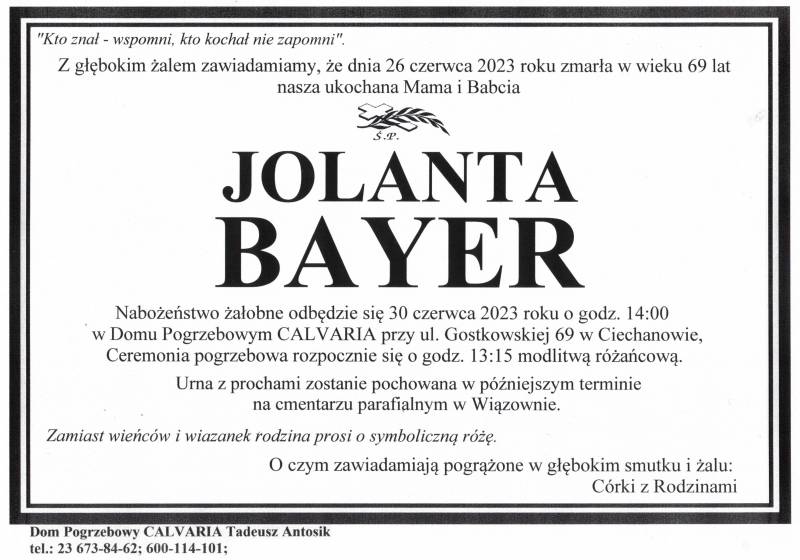 Jolanta Bayer