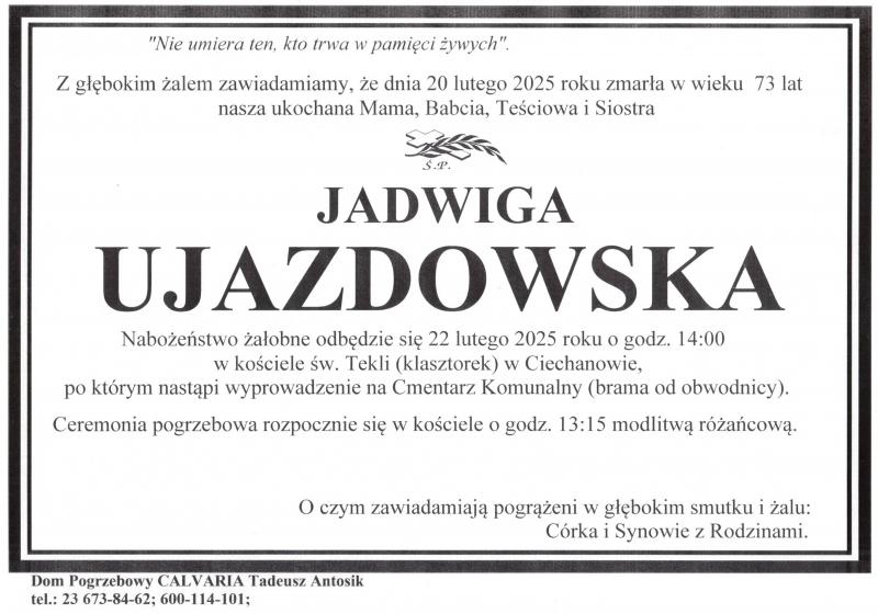 Jadwiga Ujazdowska