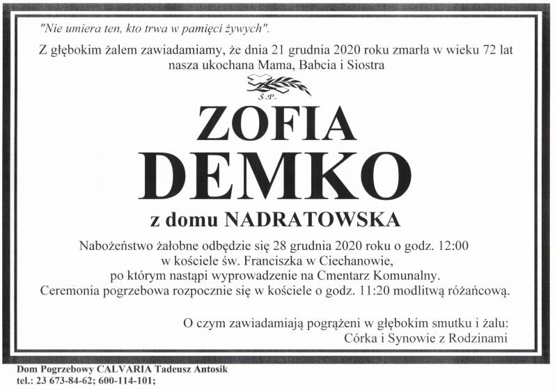 Zofia Demko