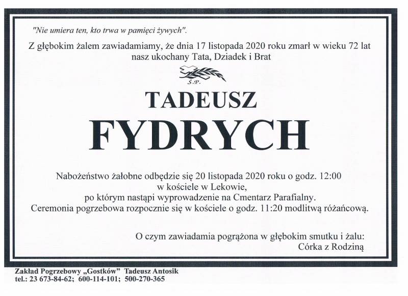 Tadeusz Fydrych