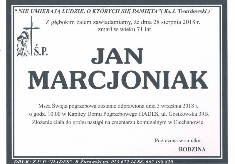 Jan Marcjoniak