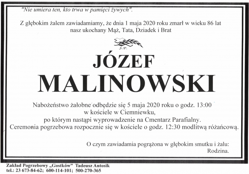 Józef Malinowski