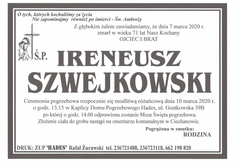 Ireneusz Szwejkowski