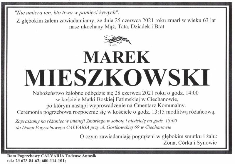 Marek Mieszkowski