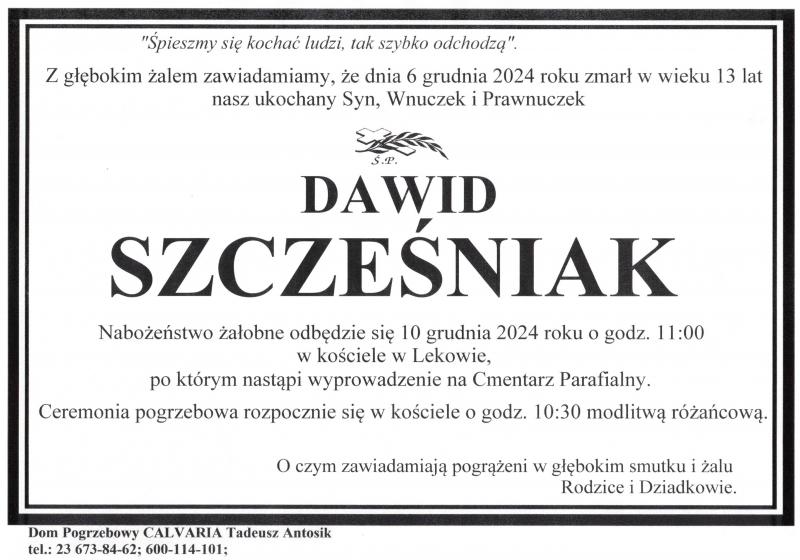 Dawid Szcześniak