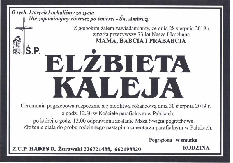 Elżbieta Kaleja
