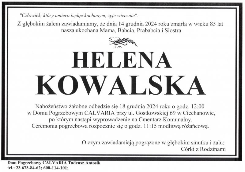 Helena Kowalska