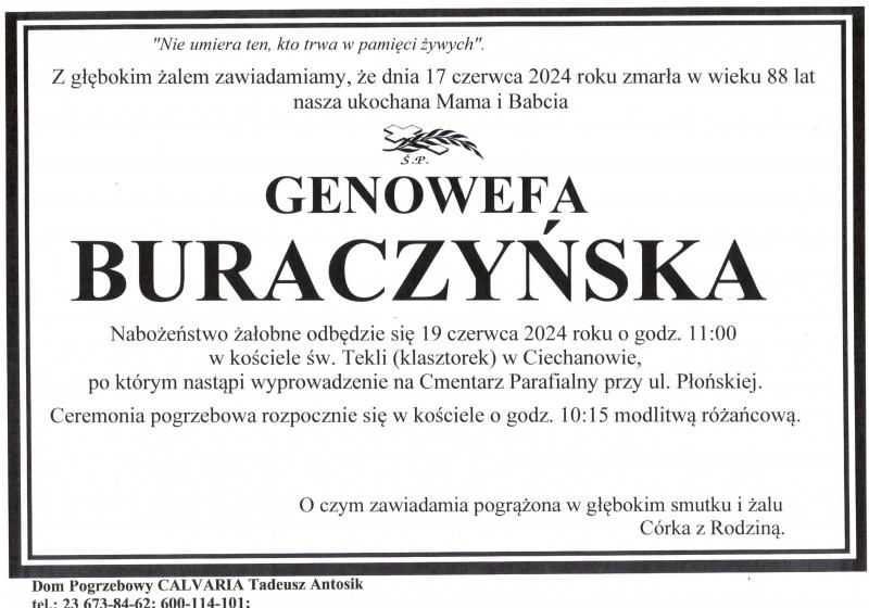 Genowefa Buraczyńska