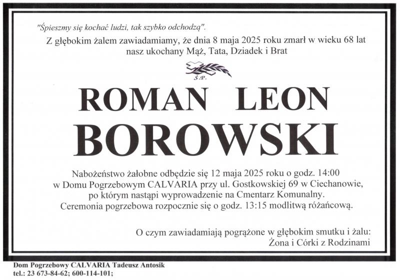 Roman  Leon Borowski