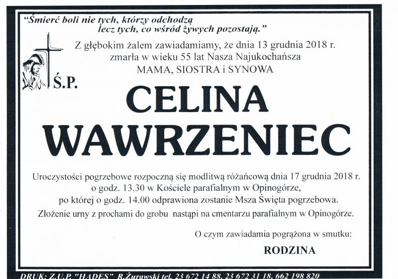 Celina Wawrzeniec