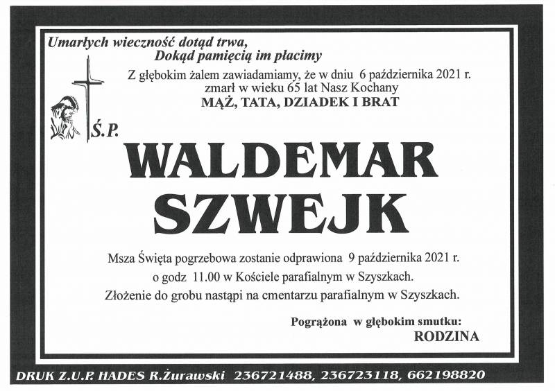 WALDEMAR SZWEJK